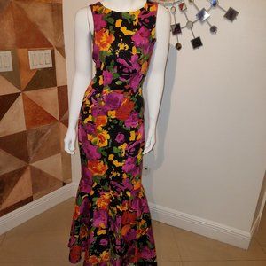 Floral Wedding Dress Gown